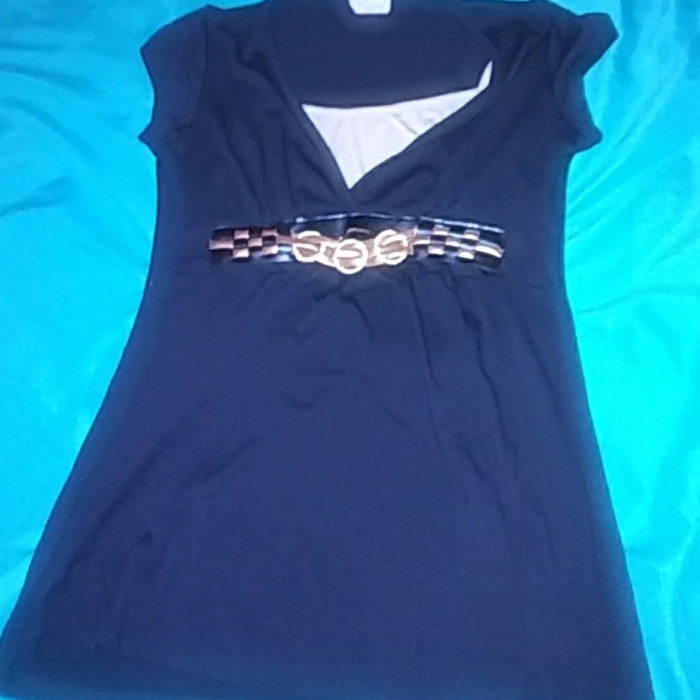 Business casual black shirt